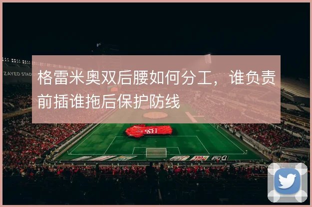 格雷米奥双后腰如何分工，谁负责前插谁拖后保护防线